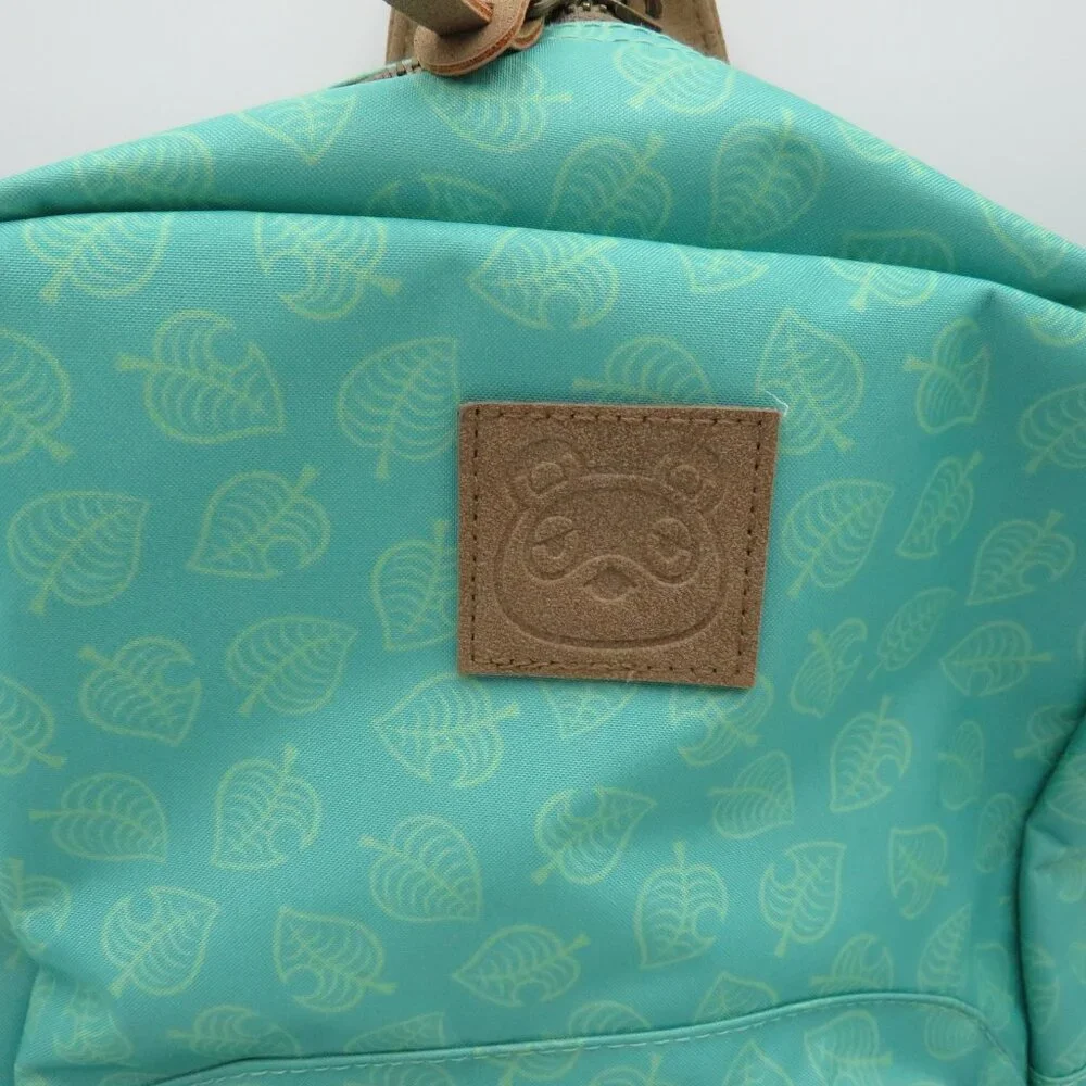 Animal‎ Crossing Nintendo Switch Backpack Controller Gear Leaf Print Travel Bag